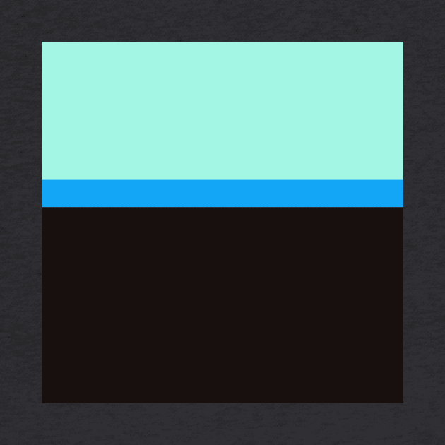black and blue minimalist abstract design by pauloneill-art